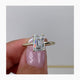 Bria Engagement Ring 2 Carat Yellow Gold