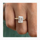 Bria Engagement Ring 2ct TCW, 14K Gold