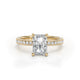 Kiana Engagement Ring 3.1ct TCW, 14K Gold