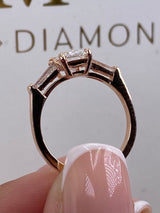 Cassandra Engagement Ring 1.9ct TCW, 14K Gold
