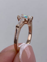 Cassandra Engagement Ring 1.9ct TCW, 14K Gold
