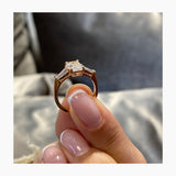 Cassandra Engagement Ring 1.9ct TCW, 14K Gold