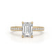 Alaya Engagement Ring 3.1ct TCW, 14K Gold