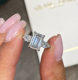 Coralie Engagement Ring 2.50 Carat White Gold