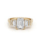 Eileen Engagement Ring 2.7ct TCW, 14K Gold