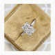Lissa Engagement Ring 3.20 Carat White Gold