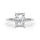 Lissa Engagement Ring 3.2ct TCW, 14K Gold