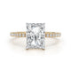 Melani Engagement Ring 2.8ct TCW, 14K Gold