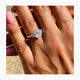 Noel Engagement Ring 2.4ct TCW, 14K Gold
