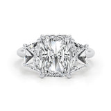 Shaya Engagement Ring 4ct TCW, 14K Gold