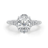 Vivi Engagement Ring 2.9ct TCW, 14K Gold