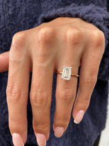 Karter Engagement Ring 2ct TCW, 14K Gold