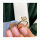 Angie Engagement Ring 1ct TCW, 14K Gold