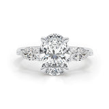 Bella Engagement Ring 3ct TCW, 14K Gold