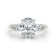 Bella Engagement Ring 3ct TCW, 14K Gold