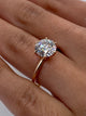 Celin Engagement Ring 2.5ct TCW, 14K Gold