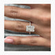 Bexley Engagement Ring 3.3ct TCW, 14K Gold