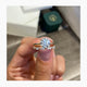 Celin Engagement Ring 4.30 Carat Yellow Gold