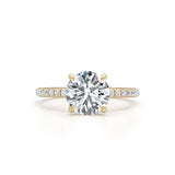 Claire Engagement Ring 2.6ct TCW, 14K Gold