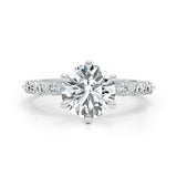 Lina Engagement Ring 2.9ct TCW, 14K Gold
