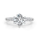 Lina Engagement Ring 2.9ct TCW, 14K Gold