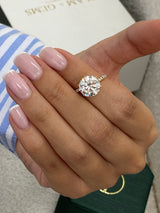 Melissa Engagement Ring 2.7ct TCW, 14K Gold