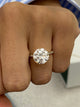 Melissa Engagement Ring 2.7ct TCW, 14K Gold