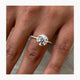 Melissa Engagement Ring 2.7ct TCW, 14K Gold