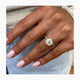 Melissa Engagement Ring 2.7ct TCW, 14K Gold