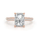 Molan Engagement Ring 3.5ct TCW, 14K Gold