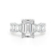 Alexia Engagement Ring 5.3ct TCW, 14K Gold