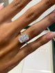 Goldie Engagement Ring 4.3ct TCW, 14K Gold