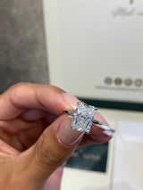 Marisol Engagement Ring 4ct TCW, 14K Gold