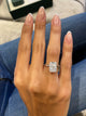 Marisol Engagement Ring 4ct TCW, 14K Gold