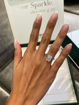 Marisol Engagement Ring 4ct TCW, 14K Gold