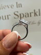 Angelique Engagement Ring 4.4ct TCW, 14K Gold