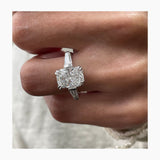 Giana Engagement Ring 3.65 Carat White Gold