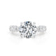 Nina Engagement Ring 4.5ct TCW, 14K Gold