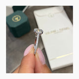 Yara Engagement Ring 3.20 Carat White Gold