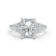Chanelle Engagement Ring 2.4ct TCW, 14K Gold