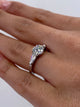 Charley Engagement Ring 1.4ct TCW, 14K Gold