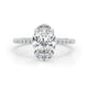 Emma Engagement Ring 2.8ct TCW, 14K Gold
