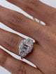 Alin Engagement Ring 2.5ct TCW, 14K Gold