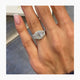 Alin Engagement Ring 2.5ct TCW, 14K Gold