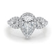 Chereen Engagement Ring 3.1ct TCW, 14K Gold