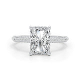 Leilany Engagement Ring 3.6ct TCW, 14K Gold