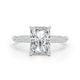 Leilany Engagement Ring 3.6ct TCW, 14K Gold