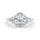 Liza Engagement Ring 3.9ct TCW, 14K Gold