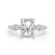 Milena Engagement Ring 3ct TCW, 14K Gold