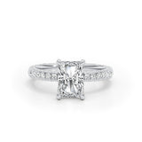 Selina Engagement Ring 3.1ct TCW, 14K Gold